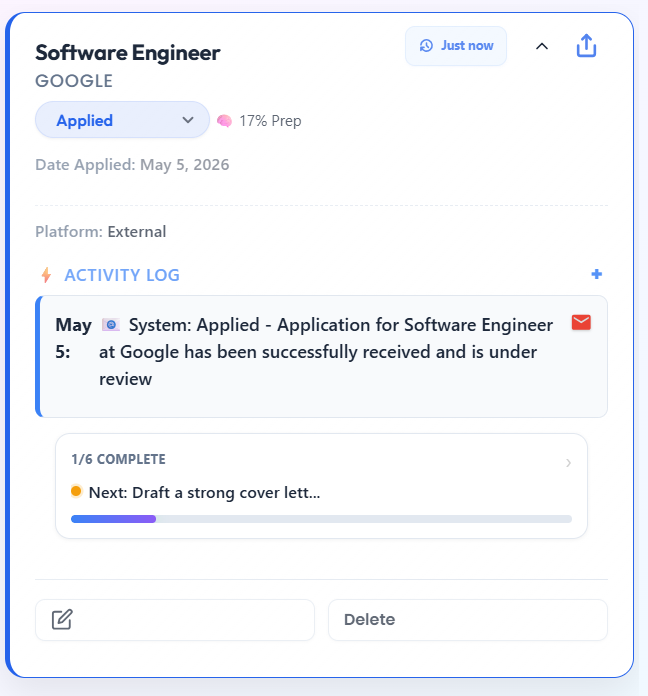 Job Dashboard